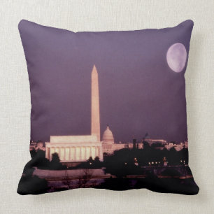 Washington Monument, the Capitol and Jefferson Cushion