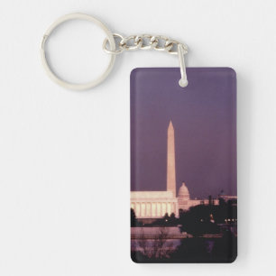 Washington Monument, the Capitol and Jefferson Key Ring