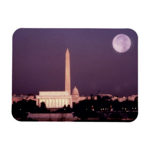Washington Monument, the Capitol and Jefferson Magnet