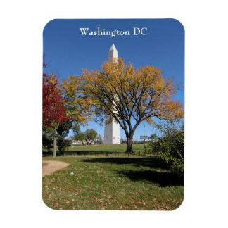 Washington Monument with Fall Colour Washington DC Magnet
