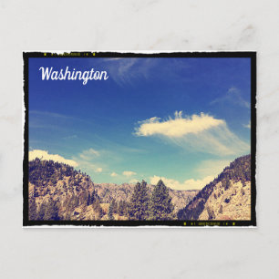 Washington Mountain Hills Postcard