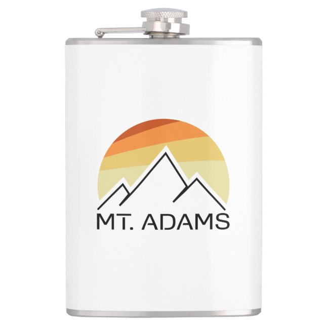 washington, mountains, mountaineering, alpine, sum hip flask (Front)