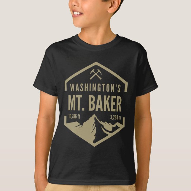 Washington Mt. Byker  T-Shirt (Front)