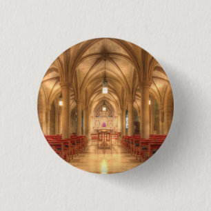 Washington National Cathedral Bethlehem Chapel 3 Cm Round Badge