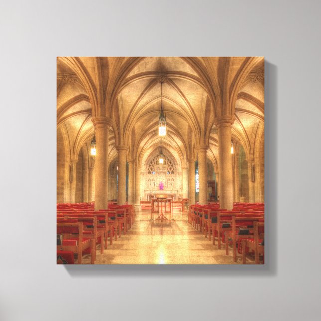 Washington National Cathedral Bethlehem Chapel Canvas Print (Front)