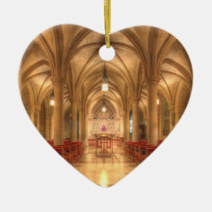 Washington National Cathedral Bethlehem Chapel Ceramic Tree Decoration