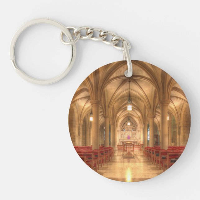 Washington National Cathedral Bethlehem Chapel Key Ring (Front)