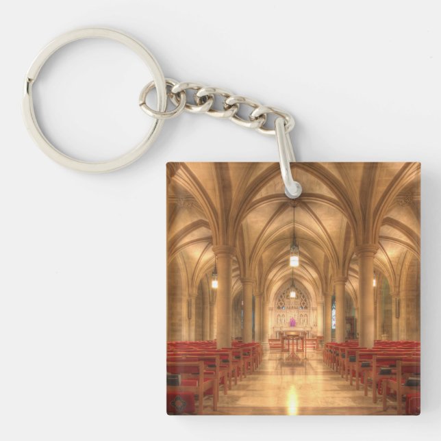 Washington National Cathedral Bethlehem Chapel Key Ring (Front)