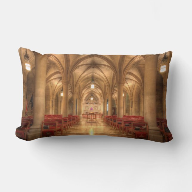 Washington National Cathedral Bethlehem Chapel Lumbar Cushion (Front)