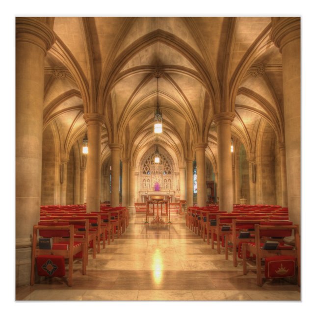 Washington National Cathedral Bethlehem Chapel Poster (Front)