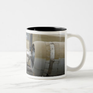 Washington, Olympia, military airshow. 2 Two-Tone Coffee Mug