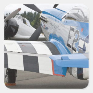 Washington, Olympia,  military airshow. 4 Square Sticker