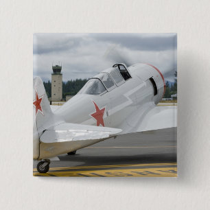 Washington, Olympia, military airshow. 6 15 Cm Square Badge