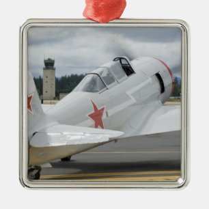 Washington, Olympia, military airshow. 6 Metal Tree Decoration
