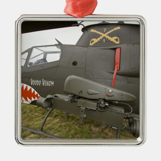 Washington, Olympia, military airshow. 8 Metal Tree Decoration (Front)