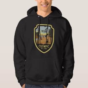 Washington Olympic National Park Vintage Hoodie