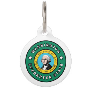 Washington Pet Tag