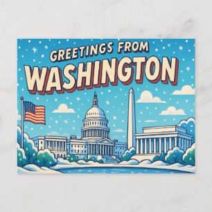 WASHINGTON Postcard