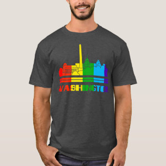 Washington Pride Washington LGBT Gift LGBTQ Suppo T-Shirt