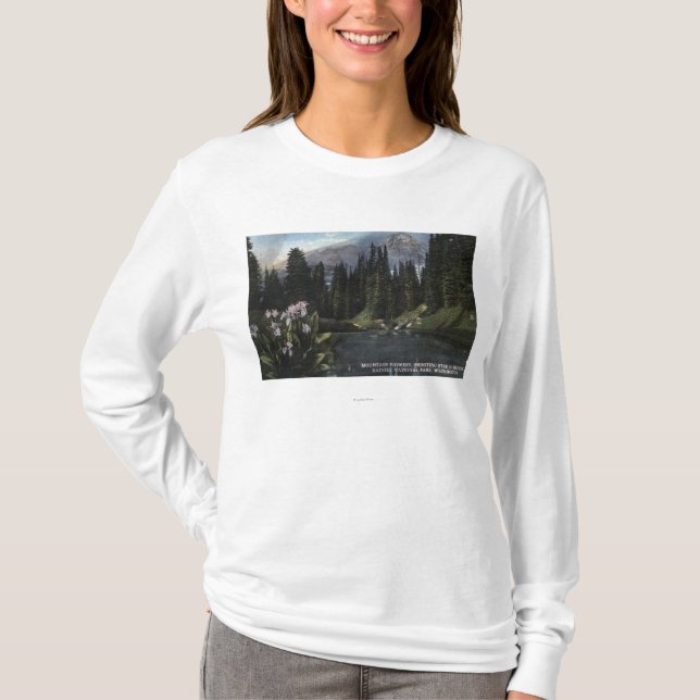 Washington - Rainier National Park, Shooting Sta T-Shirt (Front)
