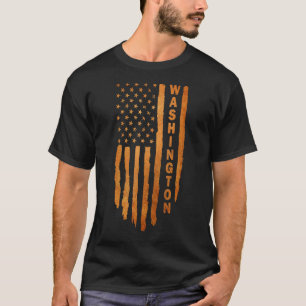 Washington Rustic Right To Bear Arms Second Amendm T-Shirt