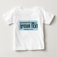 Washington Sasquatch License Plate