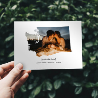 Washington Save the Date Photo Card