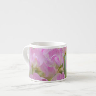 Washington, Seabeck. Detail of sweet pea Espresso Cup