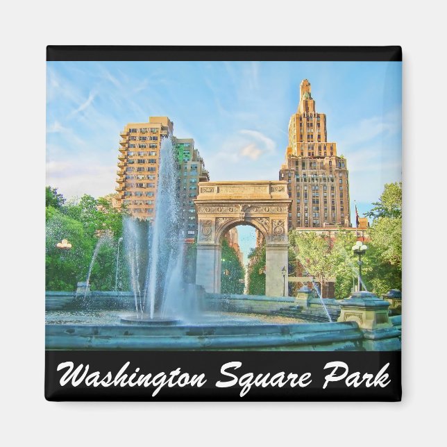 Washington Square Park Magnet (Front)
