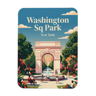 Washington Square Park USA Magnet