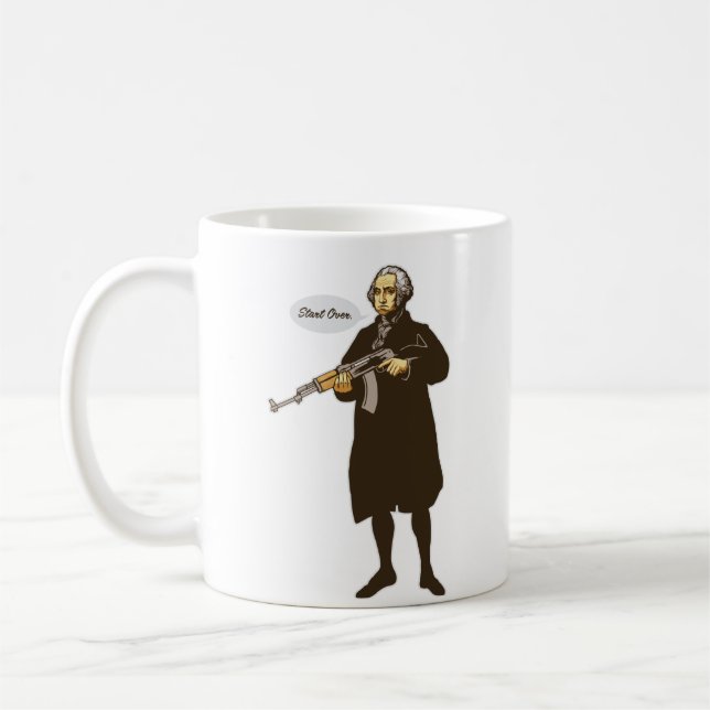 Washington "Start Over" Mugs (Left)