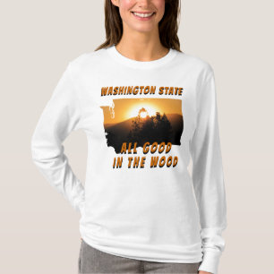 Washington State All Good in the Wood T-Shirt