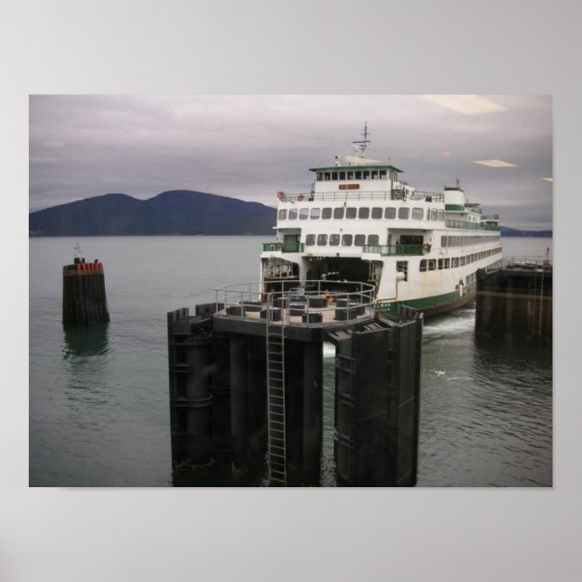 Washington State Ferry Poster (Front)
