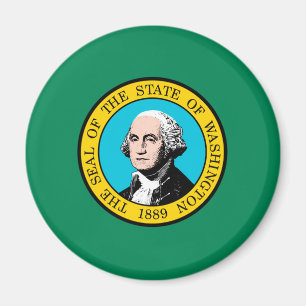 Washington State Flag Design Magnet