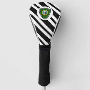 Washington state flag golf head cover
