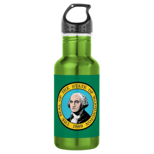 Washington  State Flag Liberty Bottle