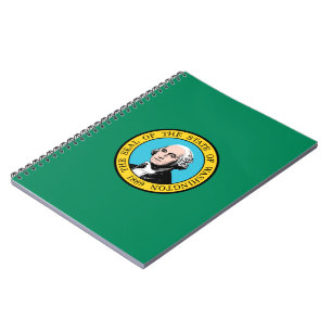 Washington State Flag Notebook