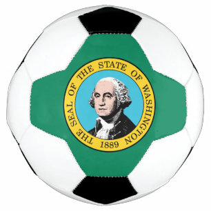 Washington State Flag Soccer Ball