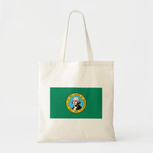 Washington State Flag Tote Bag
