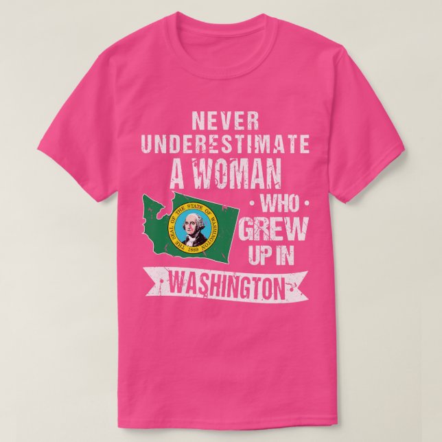 Washington State Home T-Shirt (Design Front)
