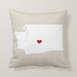 Washington State New Home Pillow 16" x 16"