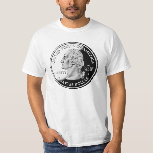 Washington State Quarter T-shirt (Front)