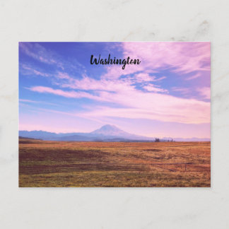 Washington State Sunset  Postcard