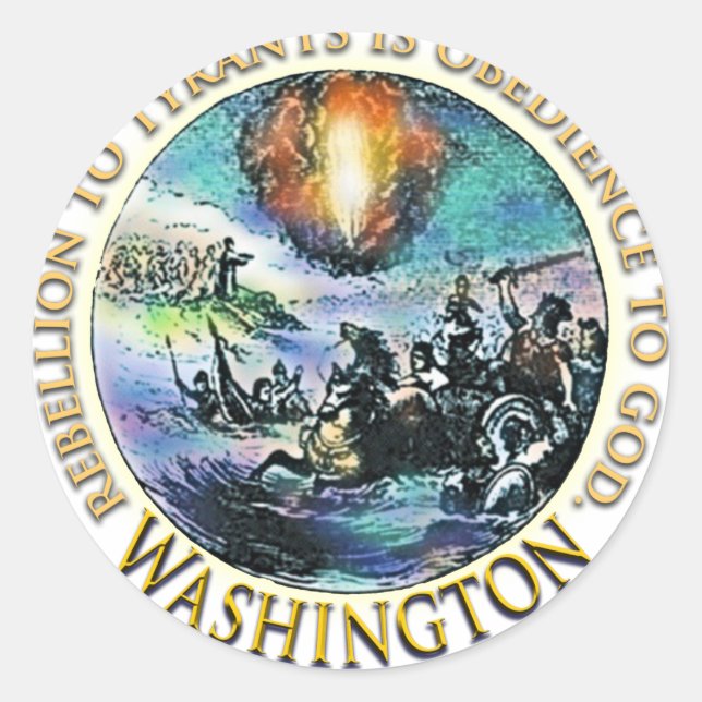 Washington Tea Party Sticker Packs (Front)