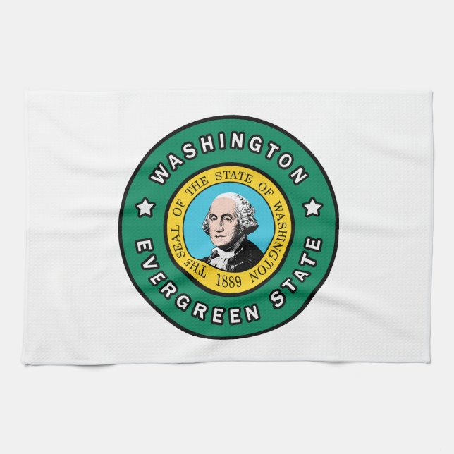Washington Tea Towel (Horizontal)
