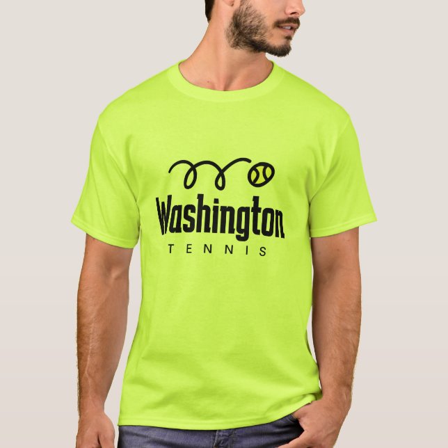 Washington tennis sports t shirt (Front)