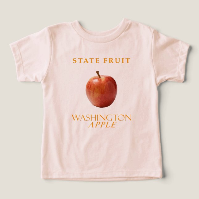 Washington Territory Fruit The Apple (Design Front)