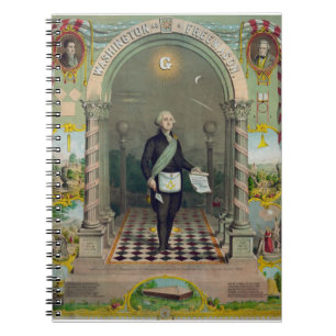 Washington The Mason I Spiral Notebook