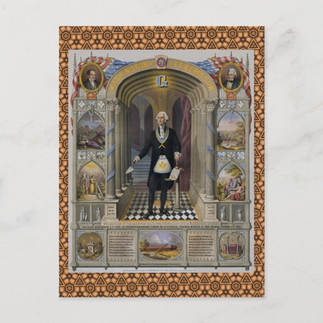 Washington The Mason II Postcard (Front)