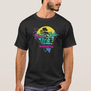 Washington USA Nostalgic Retro Diablo Lake T-Shirt